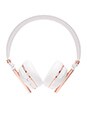 view 1 of 3 Linea No.10 Bluetooth Headphones in Faceted Ceramic & Rose Gold