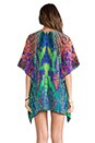 view 3 of 5 Mini Caftan in Neon Snake