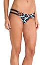 view 2 of 4 Bottom in Blue Leopard
