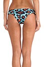 view 3 of 4 Bottom in Blue Leopard