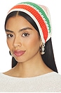 view 1 of 3 Perla Crochet Headscarf in Multi