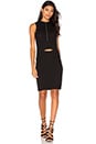 view 1 of 3 Cut Out Midi Dress in Black