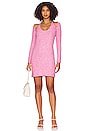 view 1 of 3 Nova Mini Dress in Fuchsia Pink