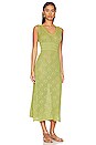 view 2 of 4 ПЛАТЬЕ МИДИ VALENTINA in Sage