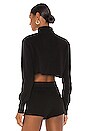 view 3 of 4 X REVOLVE Cropped Turtleneck in Black