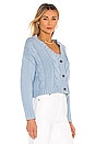 view 3 of 5 Lu Cardigan Set in Baby Blue