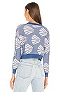 view 5 of 6 Meg Cardigan Set in Blue Shell