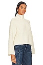 view 2 of 4 Leandra Turtleneck Sweater in Creme