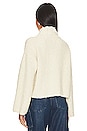 view 3 of 4 Leandra Turtleneck Sweater in Creme