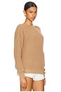 view 2 of 4 The Off Shoulder Sweater in Camel