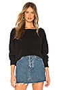 view 2 of 5 X REVOLVE Shaker Knit Off Shoulder Sweater in Black