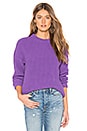 view 1 of 4 X REVOLVE Shaker Boyfriend Sweater in Purple