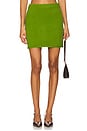 view 1 of 6 Steph Mini Skirt in Fern