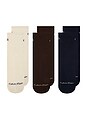 view 4 of 5 ソックス in Navy Assorted