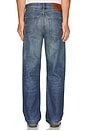 view 3 of 6 90s Straight Jeans in Blue Scallop
