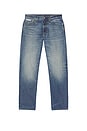 view 5 of 6 90s Straight Jeans in Blue Scallop