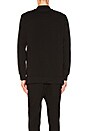 view 3 of 5 Shoulder Zip Sweatshirt in Black