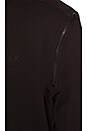 view 5 of 5 Shoulder Zip Sweatshirt in Black
