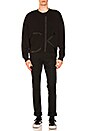 view 4 of 4 SUDADERA EMBROIDERED LOGO in Black
