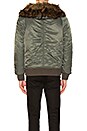 view 4 of 6 N-2B Flight Jacket in Green