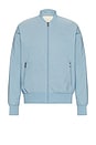 view 1 of 4 BLOUSON BOMBER MATTE in Faded Denim