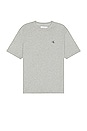 view 1 of 4 Archive Logo Relaxed Short Sleeve Tee in Heroic Grey Heather