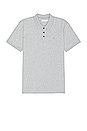 view 1 of 4 Smooth Classic Solid Polo in Heroic Grey Heather