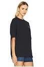 view 2 of 4 Short Sleeve Relaxed Archive Logo Tee in Black Beauty
