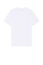 view 2 of 4 Outline Box Logo Tee in Brilliant White