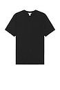 view 1 of 3 Smooth Cotton Monogram Logo T-Shirt in Black Beauty