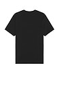 view 2 of 3 Smooth Cotton Monogram Logo T-Shirt in Black Beauty