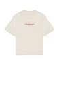 view 1 of 4 Short Sleeve Archive Jersey Logo Tee in Chalk