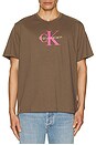 view 4 of 4 Monologo Tee in Chocolate Chip