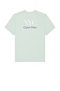 view 1 of 4 T-SHIRT EMBROIDERED in Harbor Gray