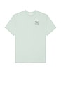 view 2 of 4 T-SHIRT EMBROIDERED in Harbor Gray