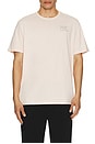 view 4 of 5 Embroidered Nyc Back Crewneck Tee in Silver Peony