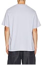 view 2 of 5 20's Short Sleeve Hero Monologo Tee in Casual Blue