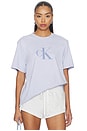 view 1 of 5 T-SHIRT HERO MONOLOGUE in Casual Blue