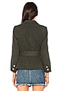 view 3 of 4 ШЕРСТЯНАЯ КУРТКА STRAIGHT UP in Vintage Olive