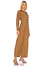 view 2 of 3 No Lies Jumpsuit in Tan