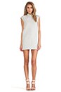 view 4 of 5 No Light Dress in Grey & Ivory