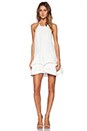view 4 of 4 ROBE SANS MANCHES VOLANTÉE WARM THOUGHTS in Ivory