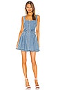 view 1 of 3 Peripheral Dress in Blue Denim