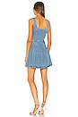view 3 of 3 Peripheral Dress in Blue Denim