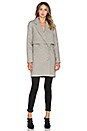 view 2 of 4 MANTEAU STRAIGHT TALKER in Grey Marle