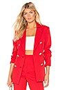 view 1 of 4 Go From Here Blazer In Red in Red
