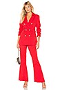 view 4 of 4 Go From Here Blazer In Red in Red
