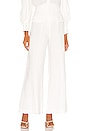 view 1 of 4 PANTALON TAILLE HAUTE LIE AWAKE in Ivory