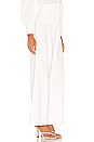 view 2 of 4 PANTALON TAILLE HAUTE LIE AWAKE in Ivory