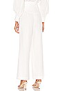 view 3 of 4 PANTALON TAILLE HAUTE LIE AWAKE in Ivory
